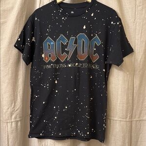 Junk Food Clothing AC/DC band T-Shirt NWOT